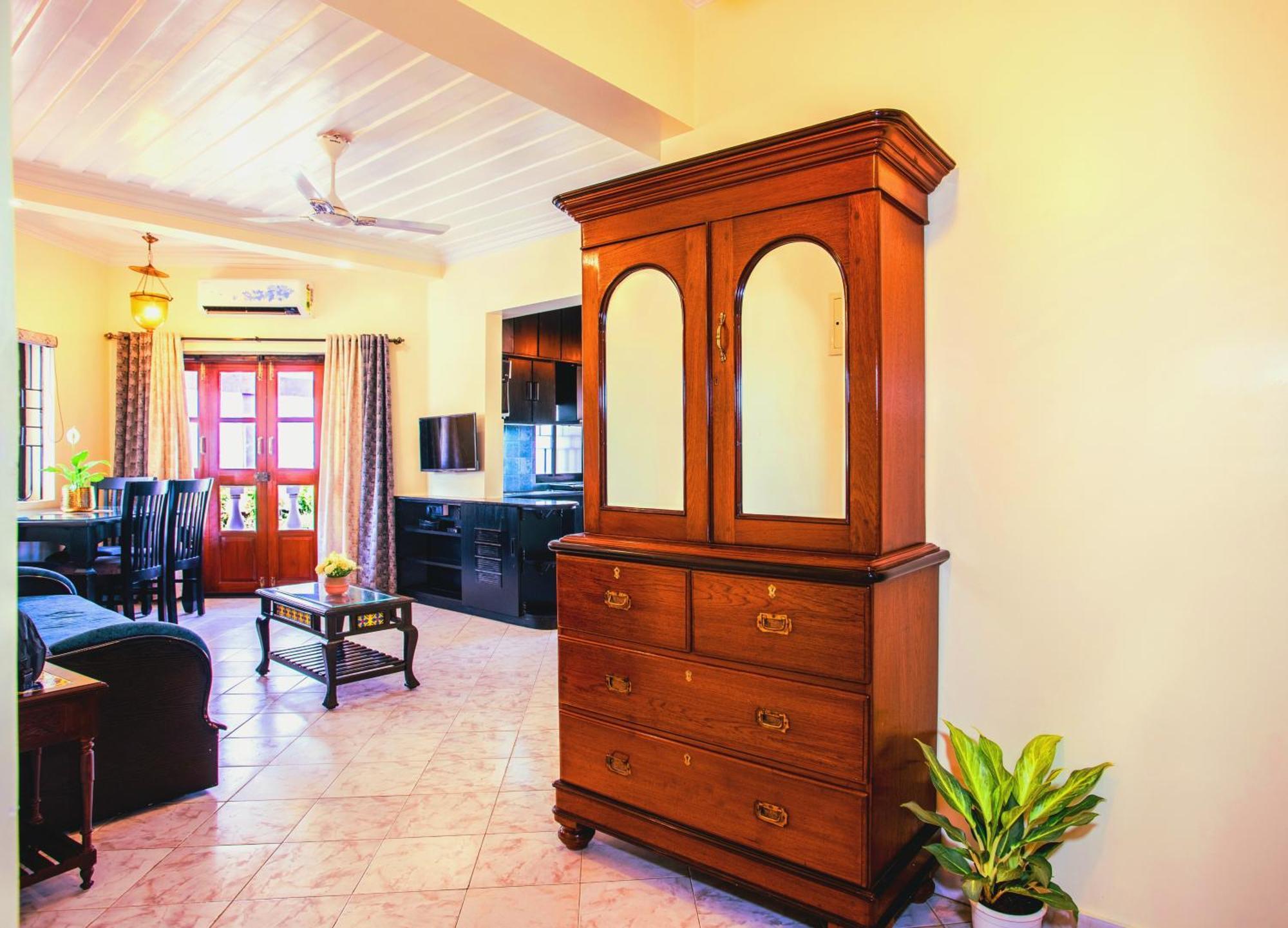 'Golden Sea Pearl' 1 Bhk Beach Apartment Benaulim Dış mekan fotoğraf