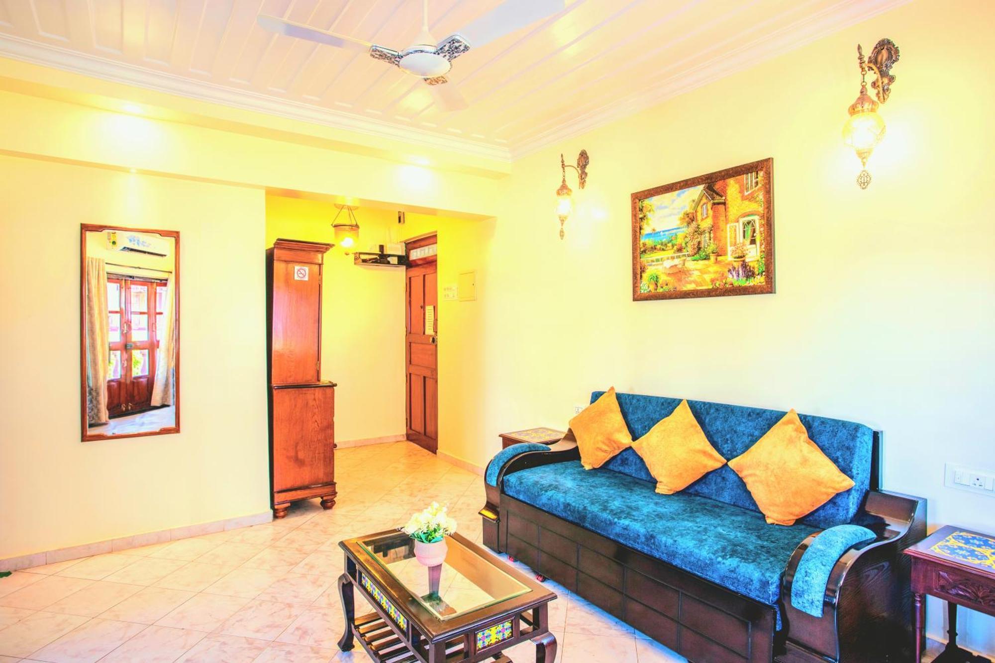 'Golden Sea Pearl' 1 Bhk Beach Apartment Benaulim Dış mekan fotoğraf